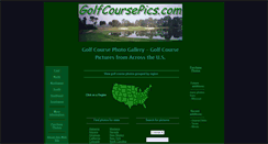 Desktop Screenshot of golfcoursepics.com